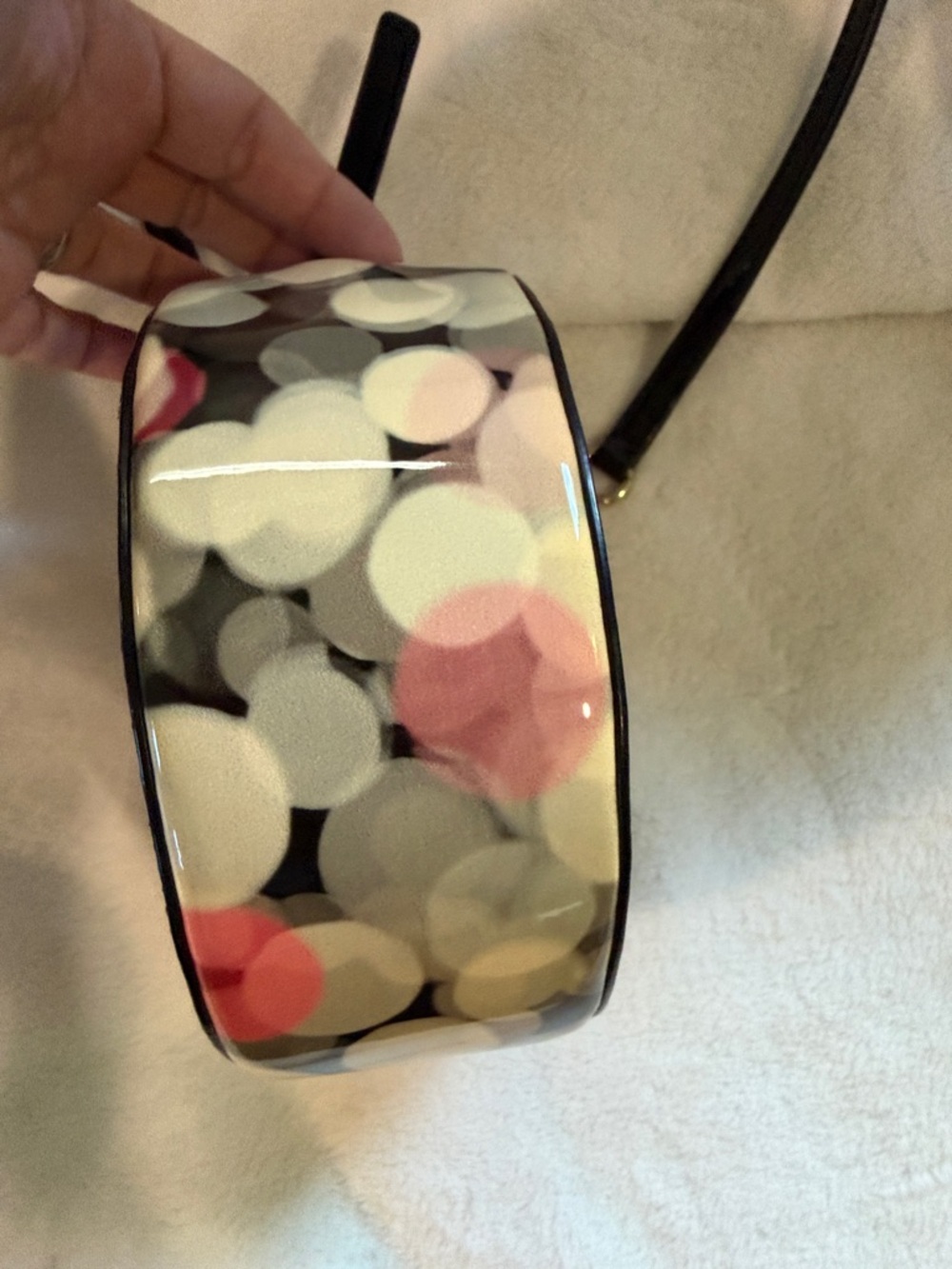 👜 Kate Spade Round Dot-Pattern Crossbody - Picture 4 of 11